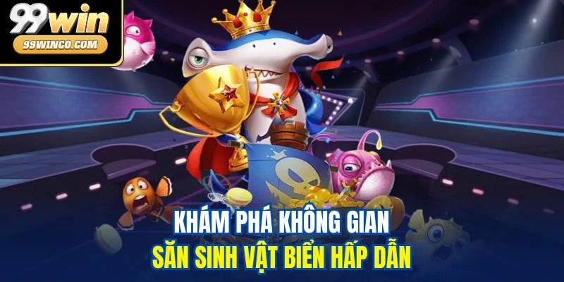 Khám phá không gian săn sinh vật biển hấp dẫn